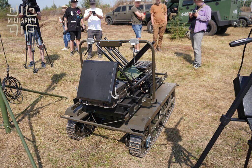 Inovasi Baru dari Ukraina, Pasang Peluncur Roket di Platform Ground Drone