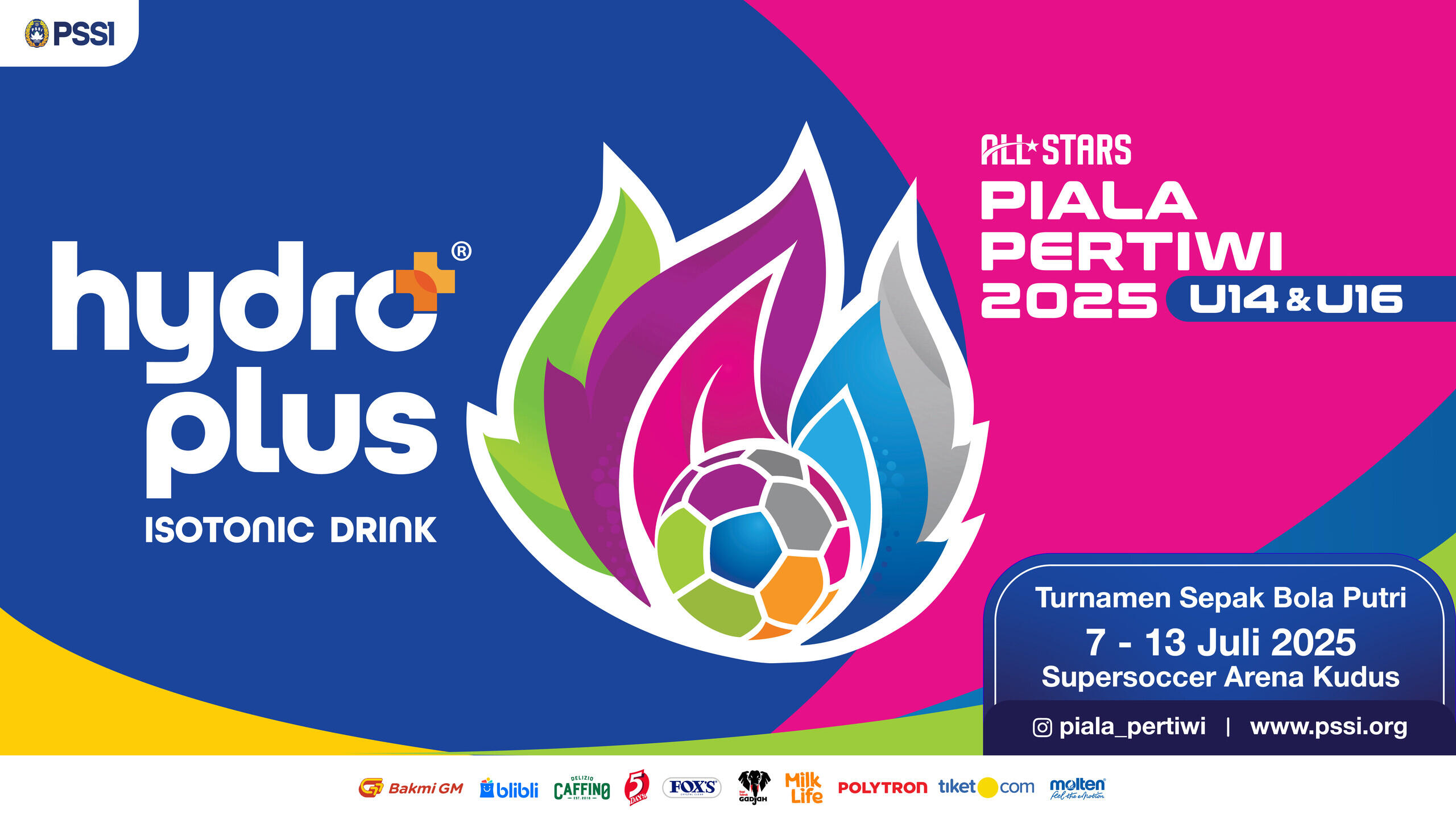 16 Tim Terbaik Perebutkan Podium Juara Hydroplus Piala Pertiwi di Kudus