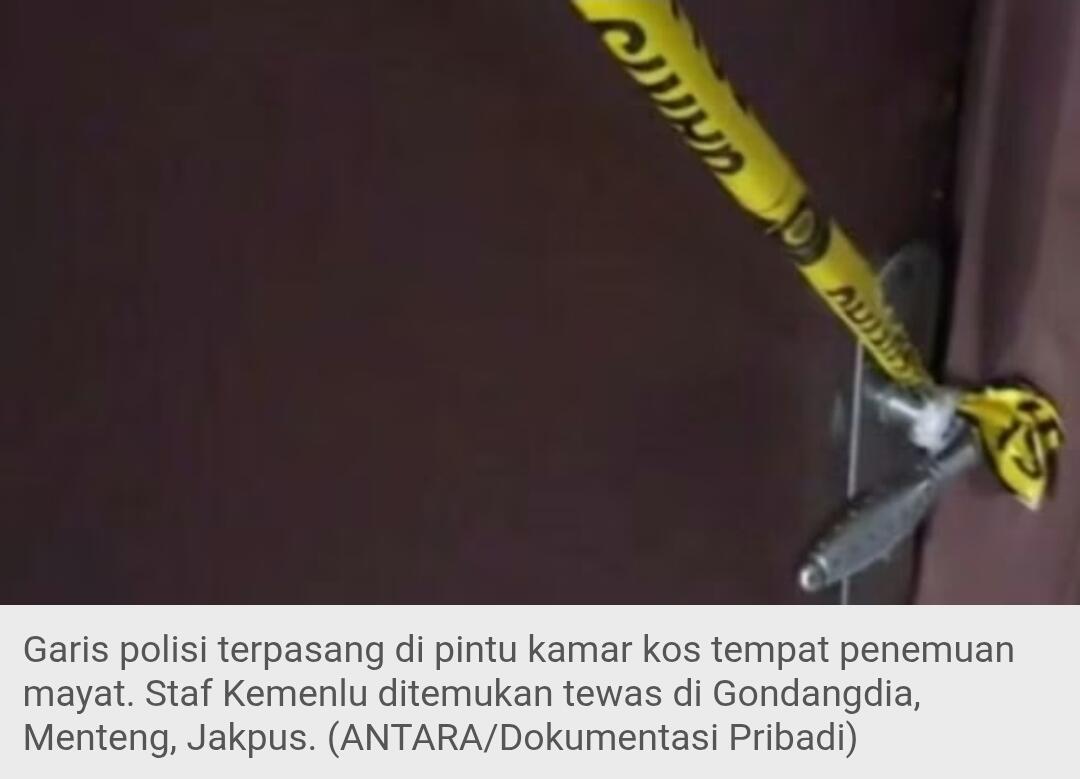Kemlu RI Benarkan Diplomatnya Tewas Terbungkus Lakban di Kosan