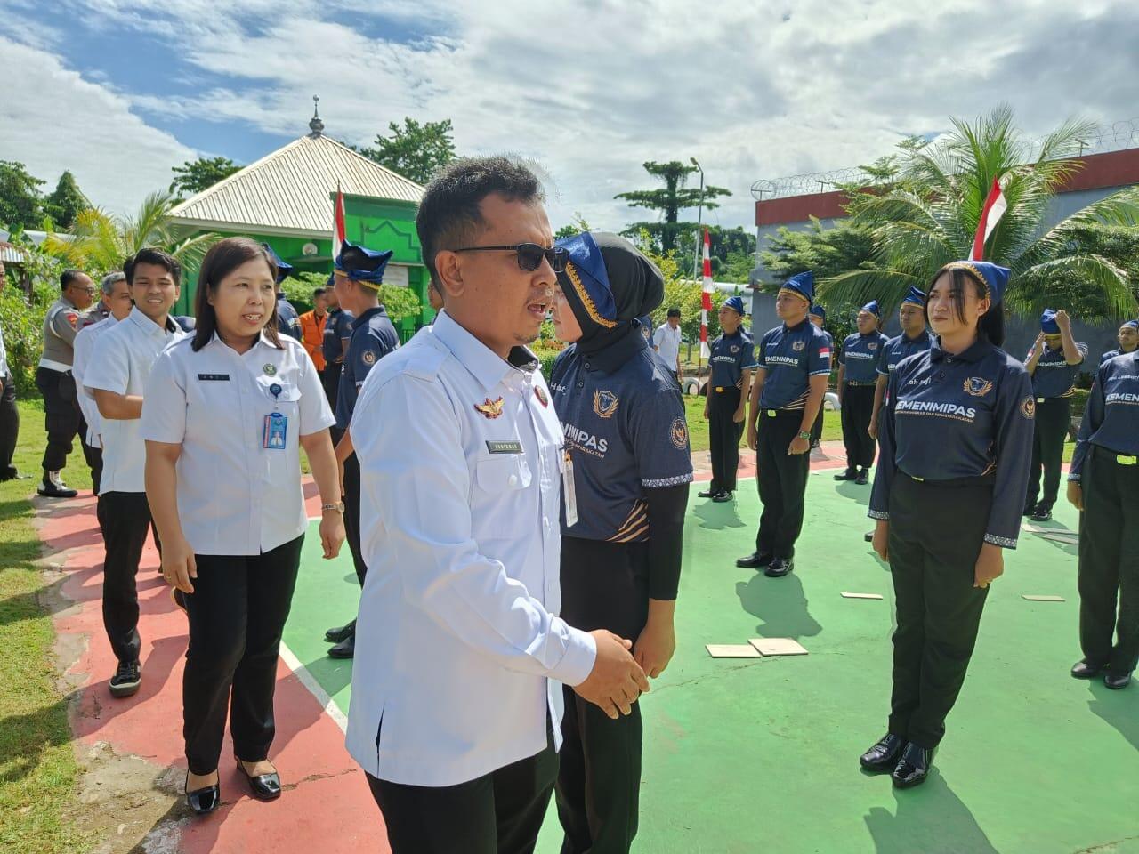 Karutan Mamuju Hadiri Penutupan Orientasi CPNS Kanwil Ditjenpas Sulbar