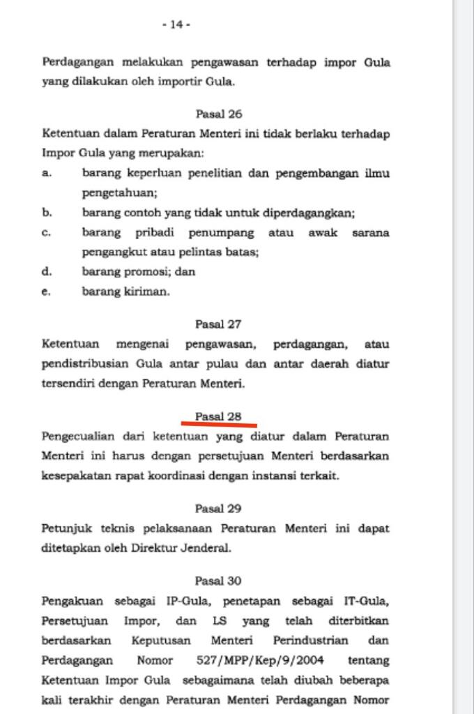 Hotman Soroti Pasal 28, Pertanyakan Enggartiasto Lukita Tak Jadi Tersangka Kasus Gula