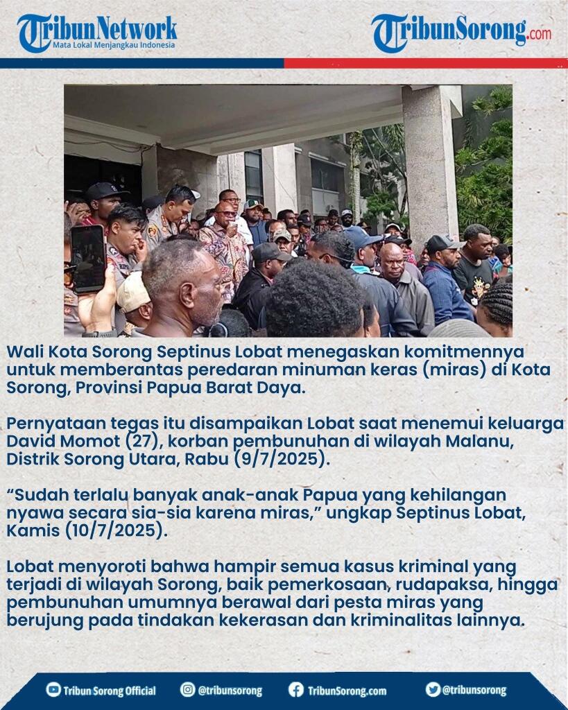ASN Pemko Sorong Dibantai Saat Tidur! Rumah Pelaku dan Warga Diserang Massa!