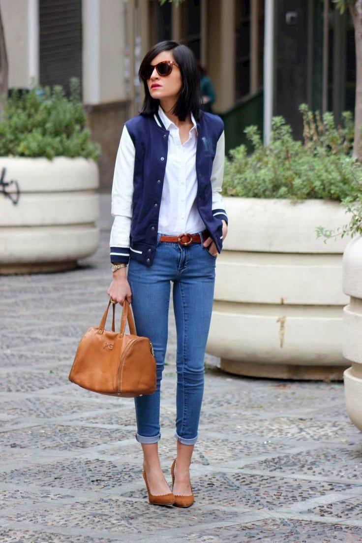 5 model jaket Varsity untuk gaya clasic dan trendi