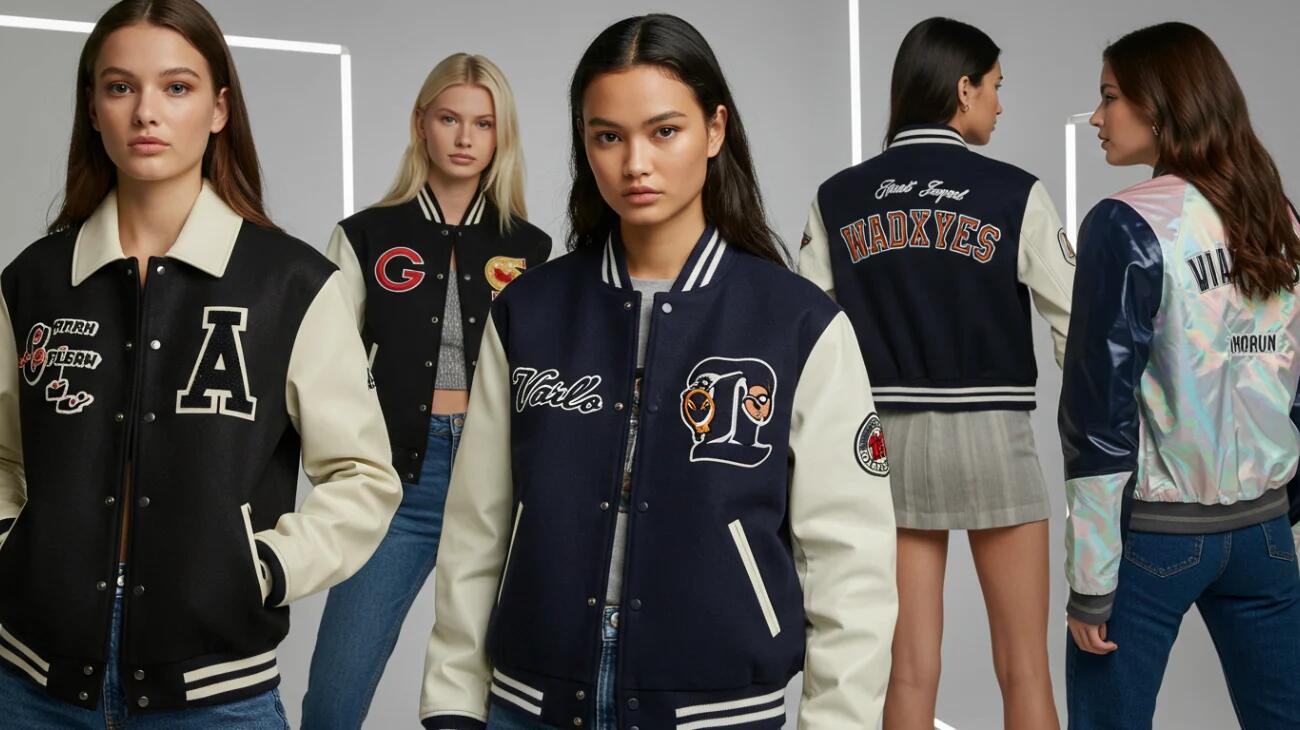 5 model jaket Varsity untuk gaya clasic dan trendi