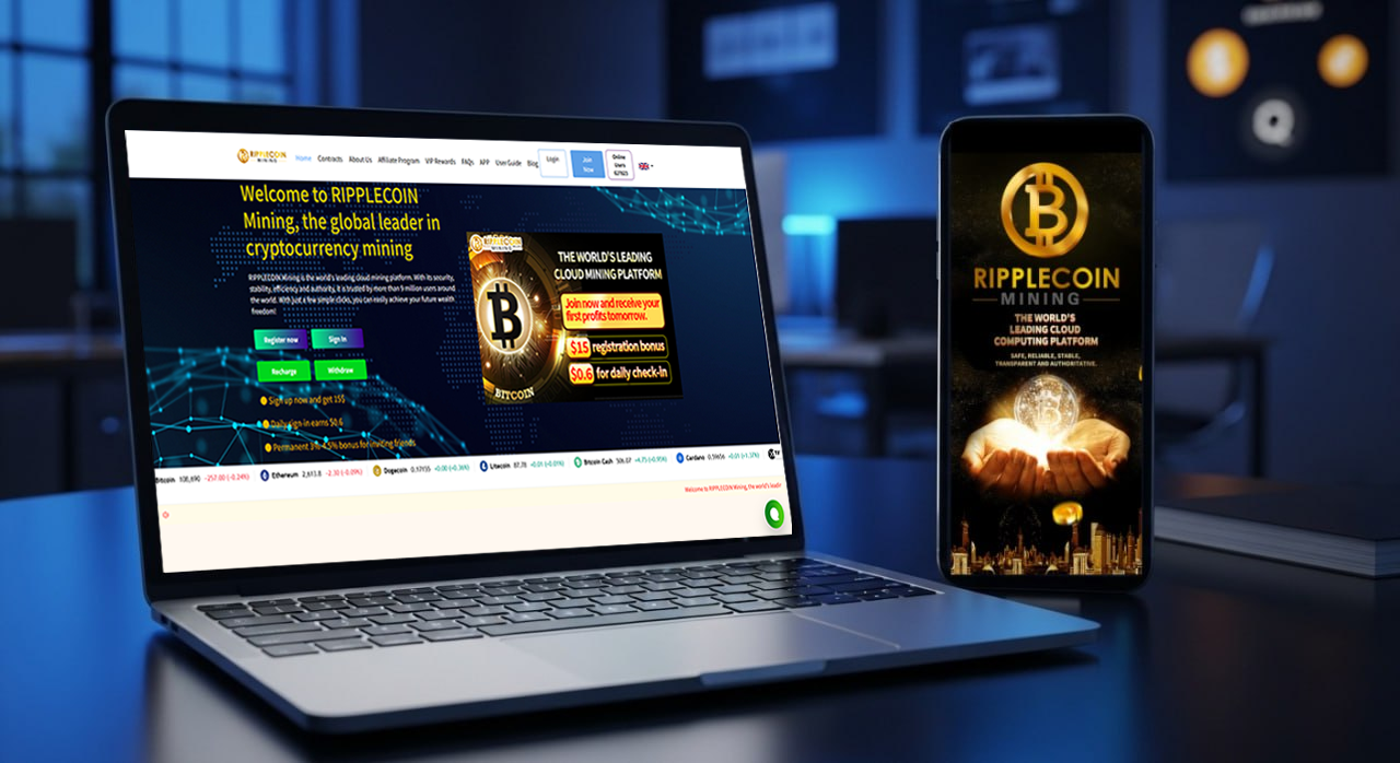 Ripplecoin Mining App Redefines How XRP, BTC, and SOL Holders Earn Income