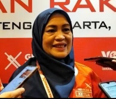 Ketua Gerakan Rakyat DPW Sumatera Barat, Rita Widyawati Dukung Anies Di Pilpres 2029