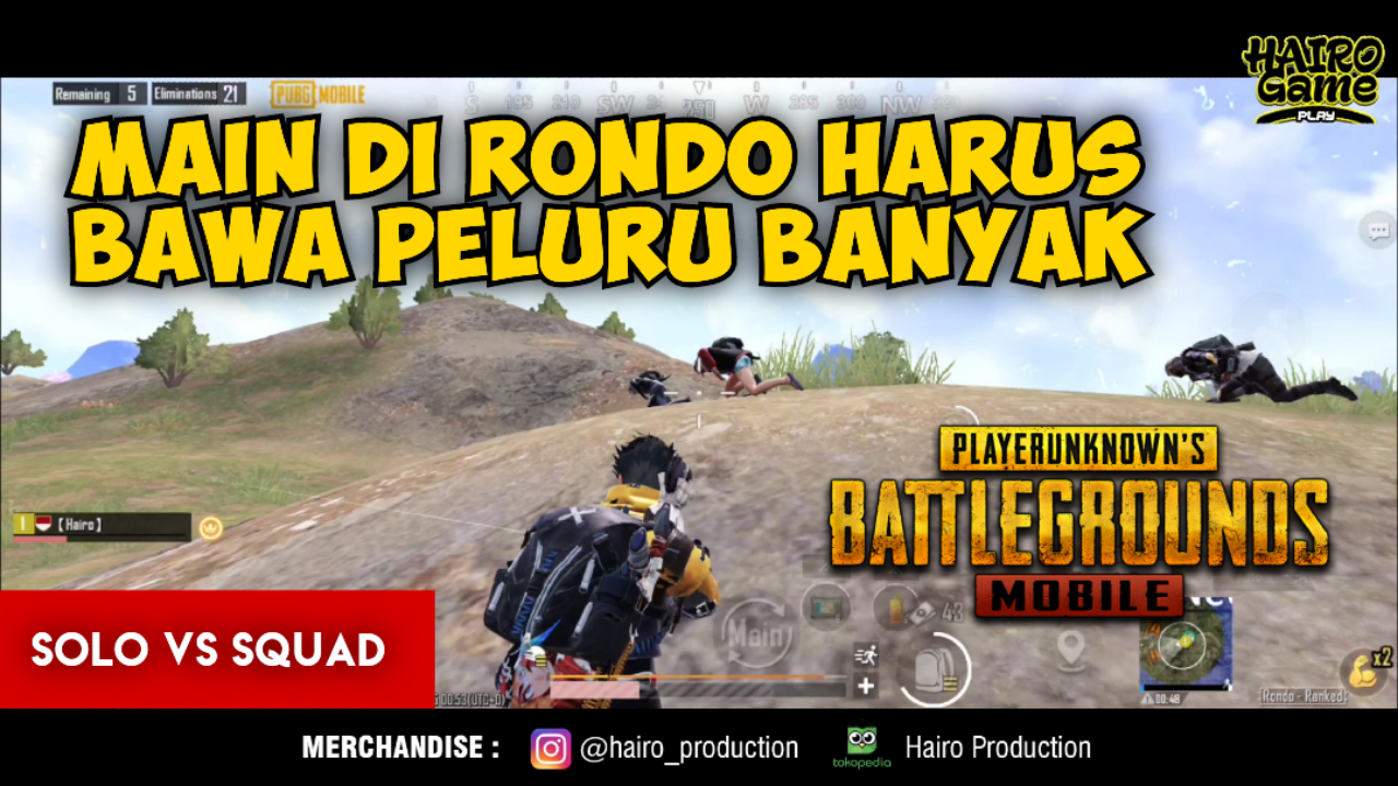 &#91;Video&#93; (Solo Vs Squad) Main Di Rondo Harus Bawa Peluru Banyak - PUBG MOBILE Gameplay