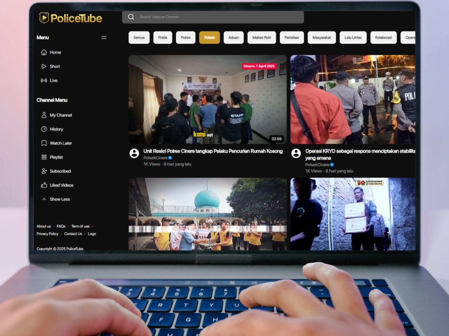 Di Balik PoliceTube dan Ratusan Miliar Proyek Website di Markas Bhayangkara