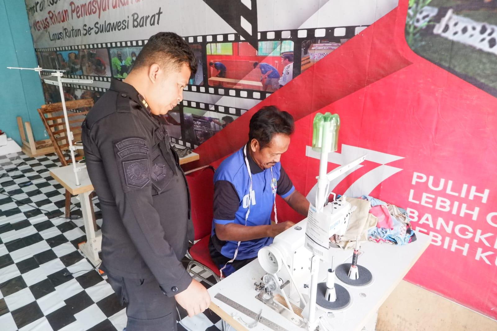 Pembinaan Kemandirian Warga Binaan Melalui Keterampilan Menjahit Dan Pengelasan