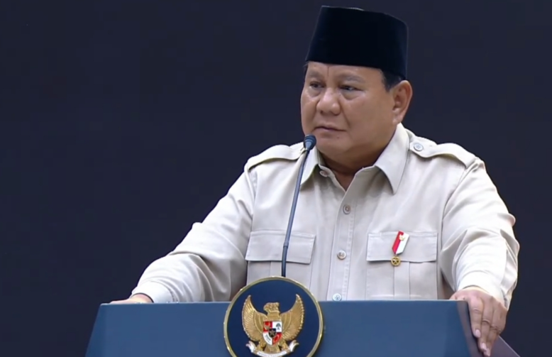 Sentil ‘Indonesia Gelap’ saat Kongres PSI, Prabowo: Sorry Ye, Indonesia Cerah!