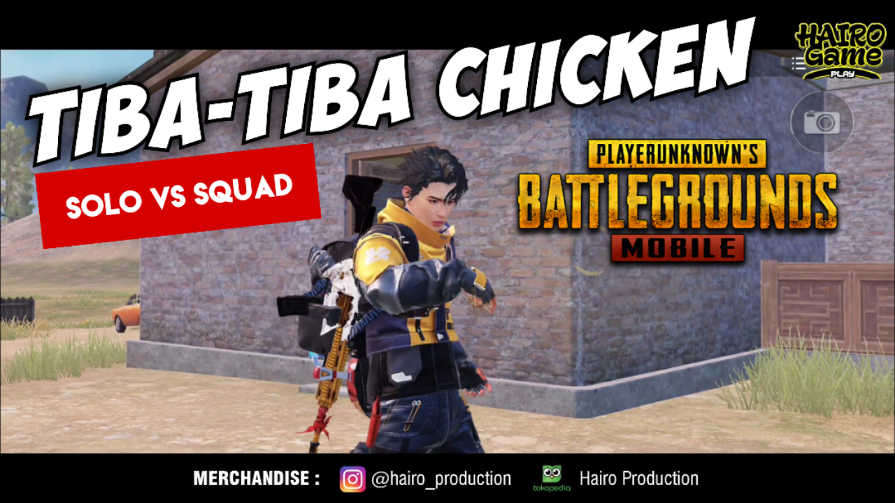 &#91;Video&#93; (Solo Vs Squad) Tiba-Tiba Chicken - PUBG MOBILE Gameplay