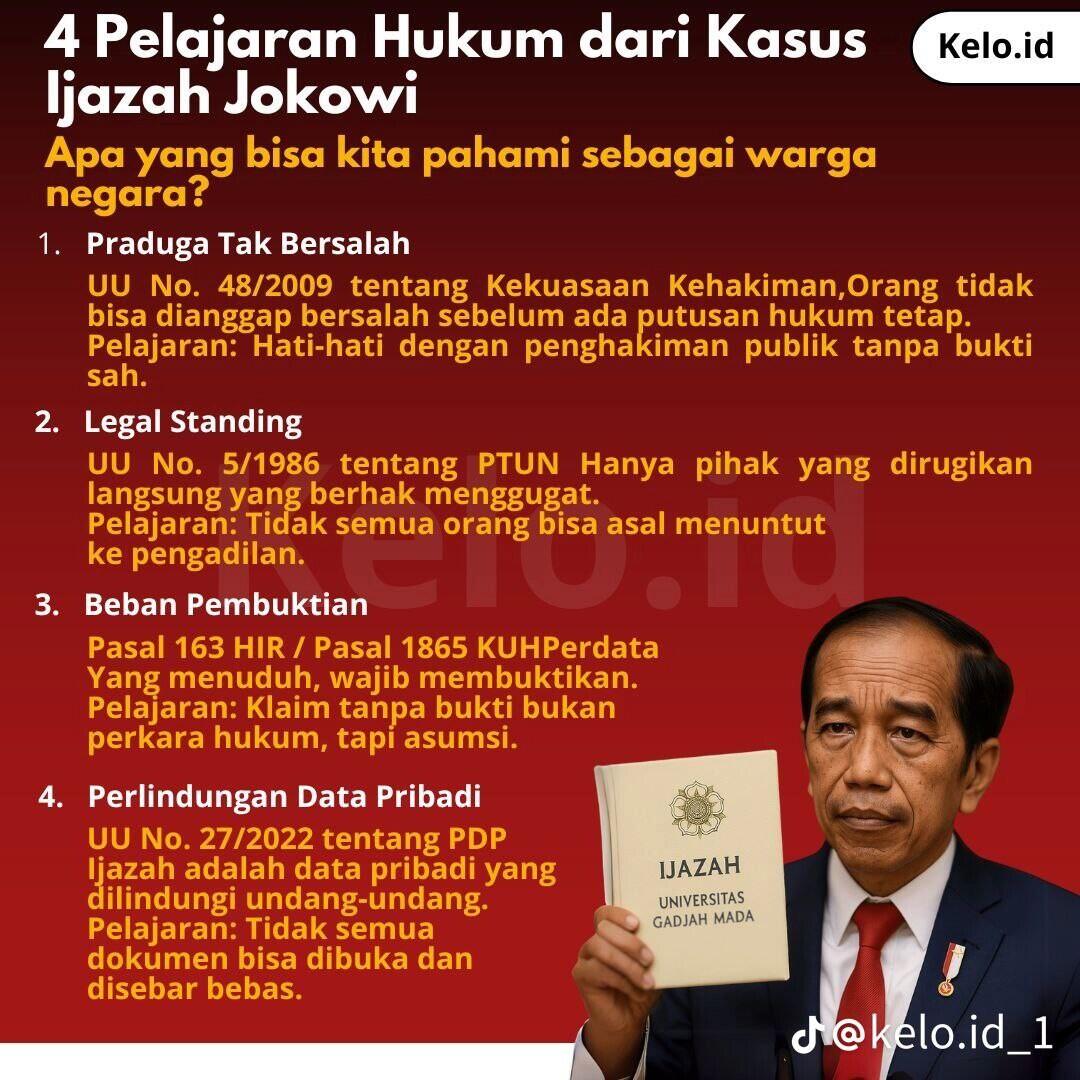 Relawan Jokowi Yakin Roy Suryo cs Dipenjara di Kasus Ijazah Palsu: Game Over