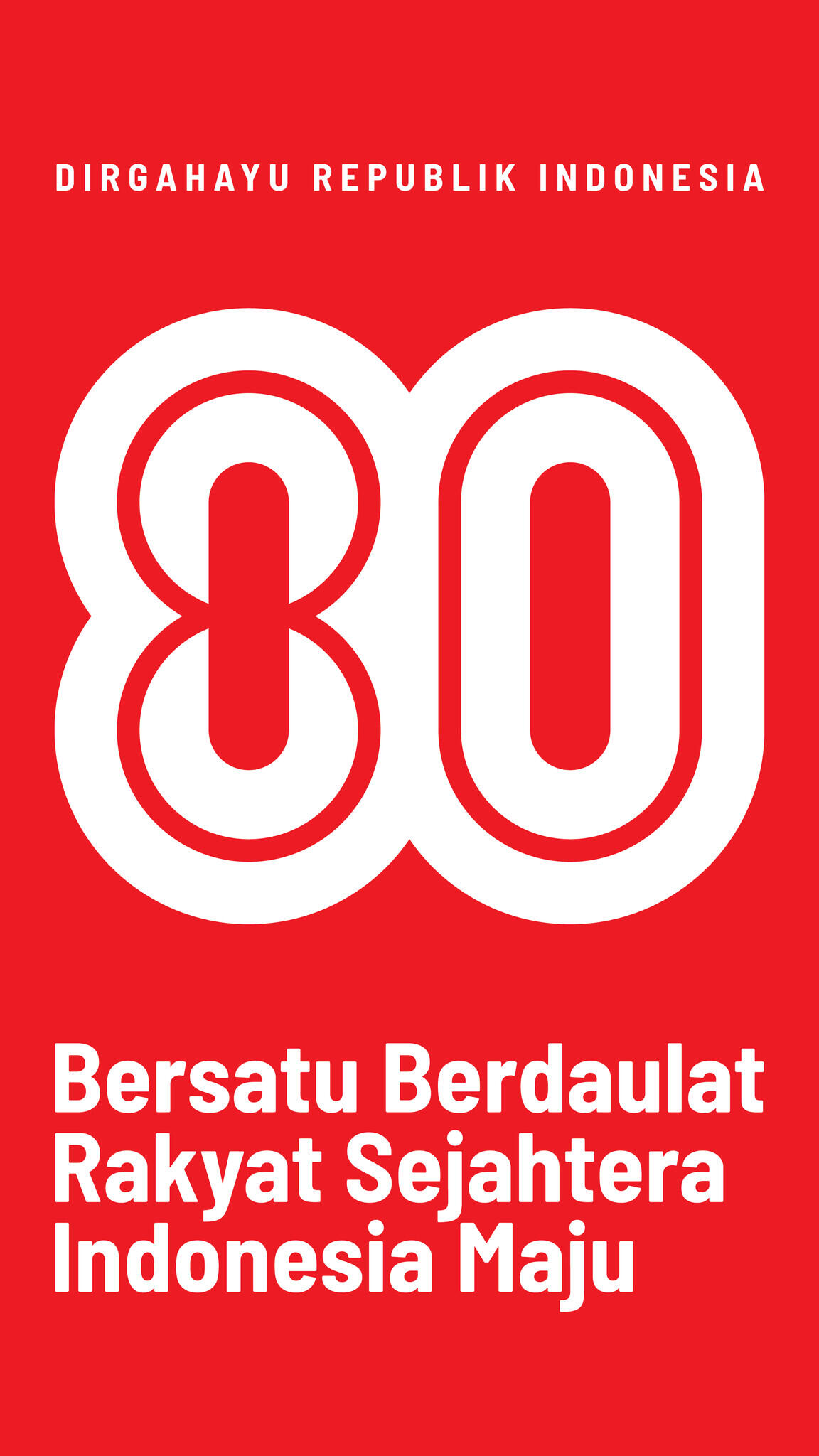 Link Download Logo HUT RI Ke-80 Hari Kemerdekaan Indonesia