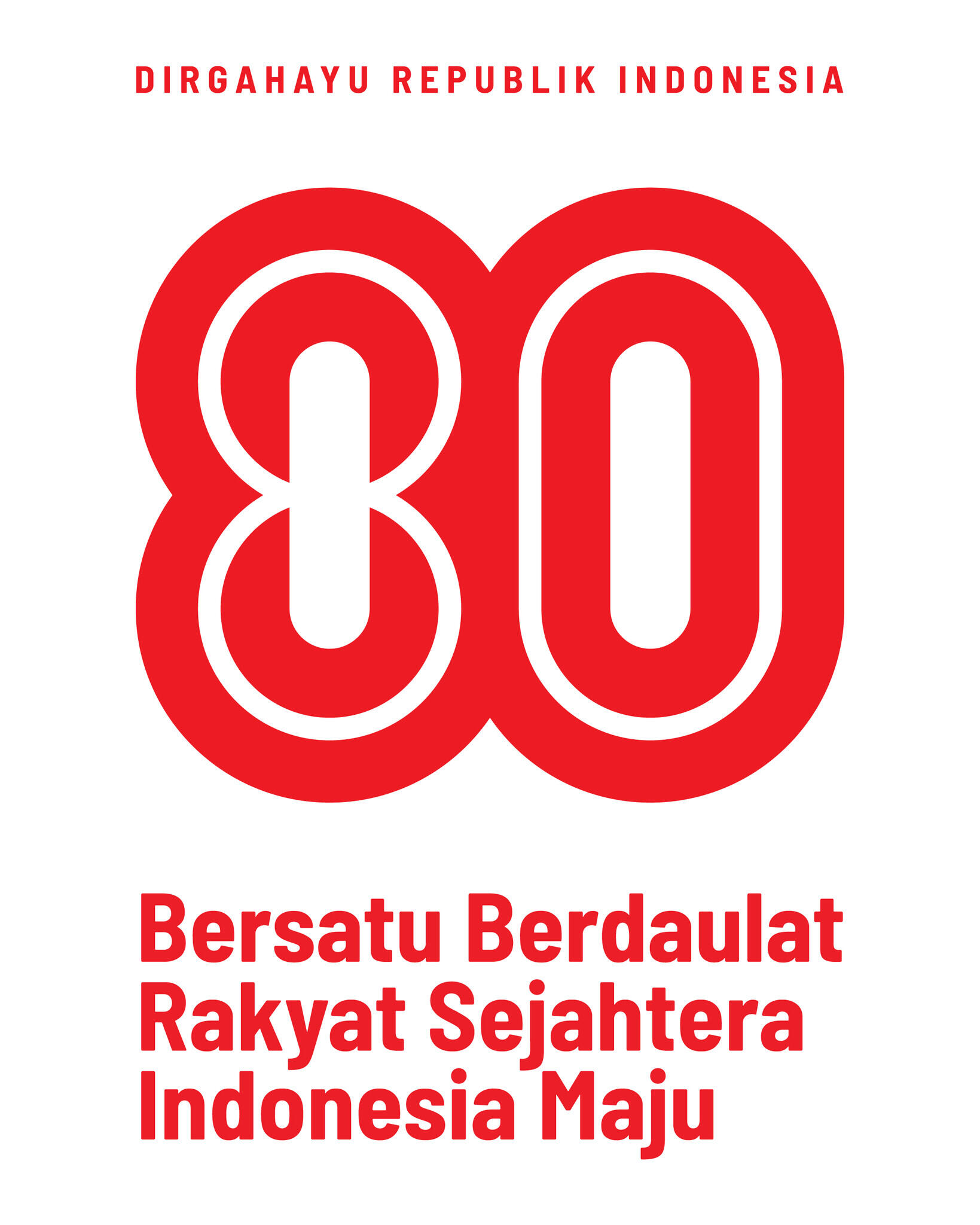 Link Download Logo HUT RI Ke-80 Hari Kemerdekaan Indonesia