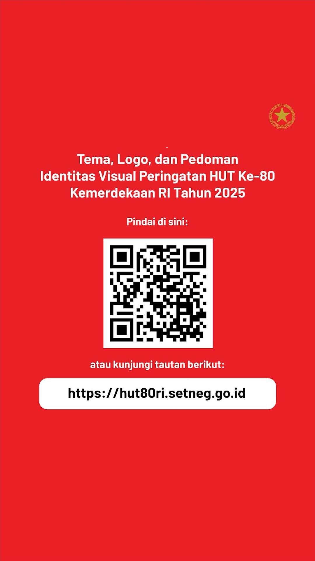 Link Download Logo HUT RI Ke-80 Hari Kemerdekaan Indonesia