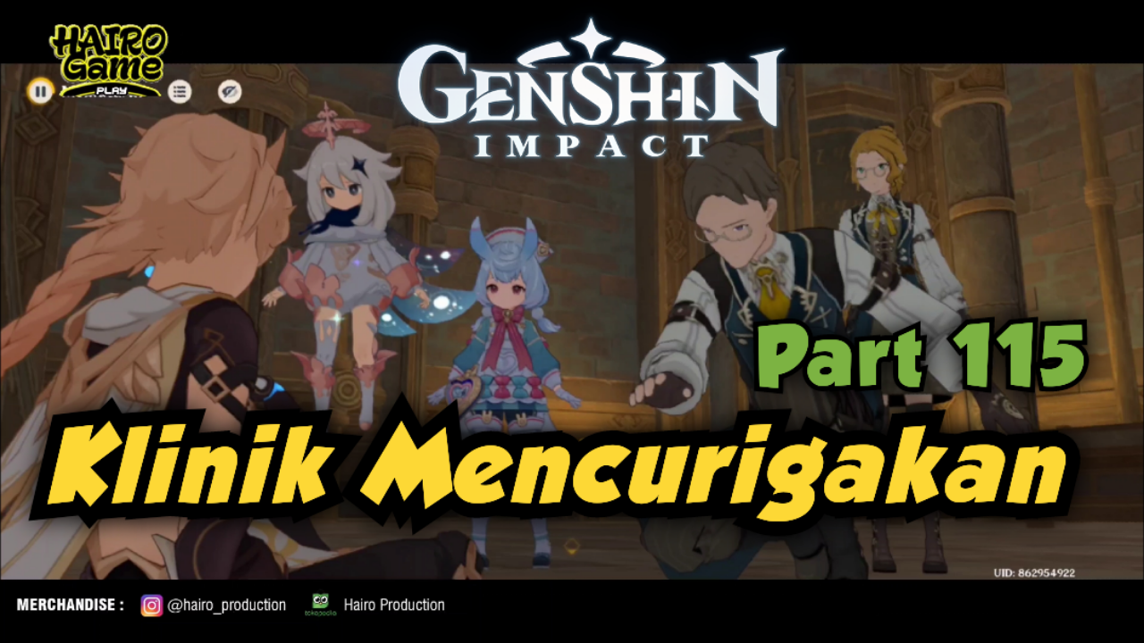 &#91;Video&#93; Klinik Mencurigakan (Part 115) GENSHIN IMPACT Gameplay &amp; Storyline