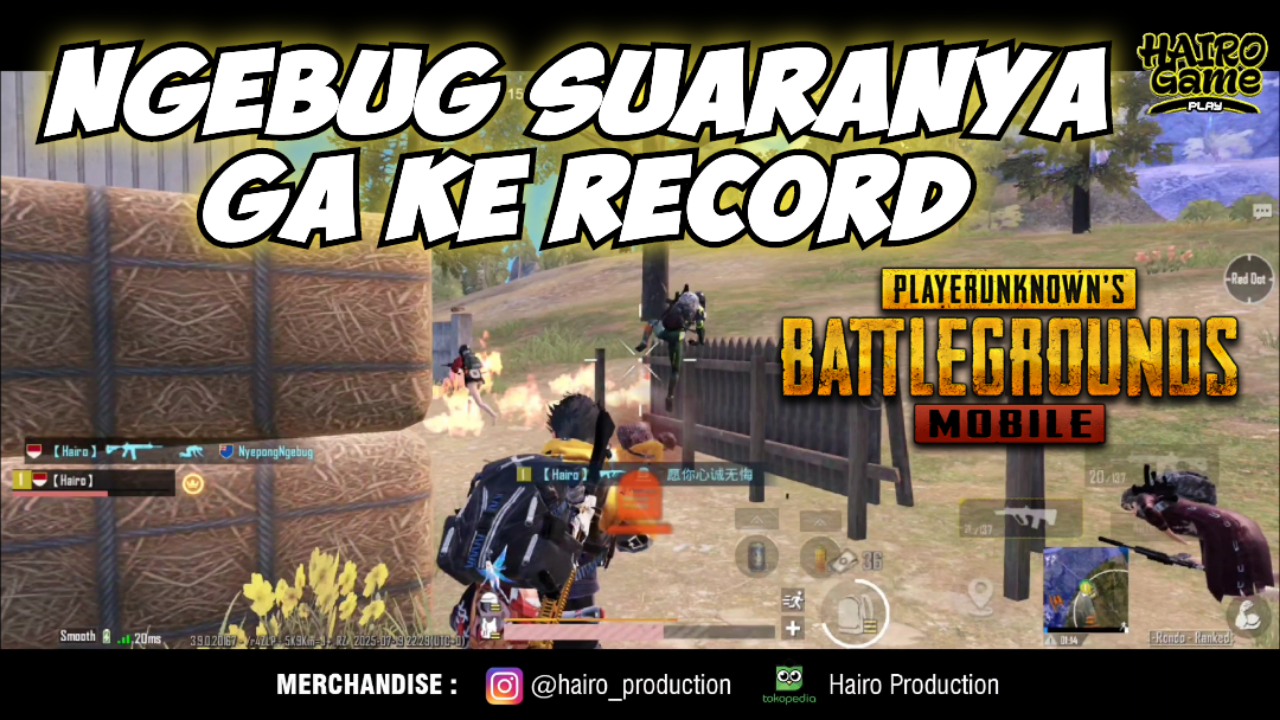 &#91;Video&#93; (Solo Vs Squad) Ngebug Suaranya Ga Ke Record - PUBG MOBILE Gameplay