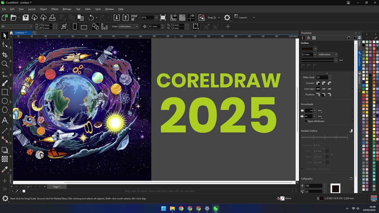 CorelDRAW Graphics Suite 2025 Full Version + Crack (Activation)