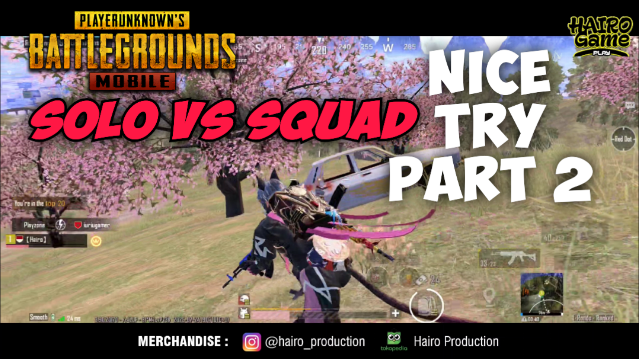 &#91;Video&#93; (Solo Vs Squad) Nice Try Part 2 - PUBG MOBILE Gameplay