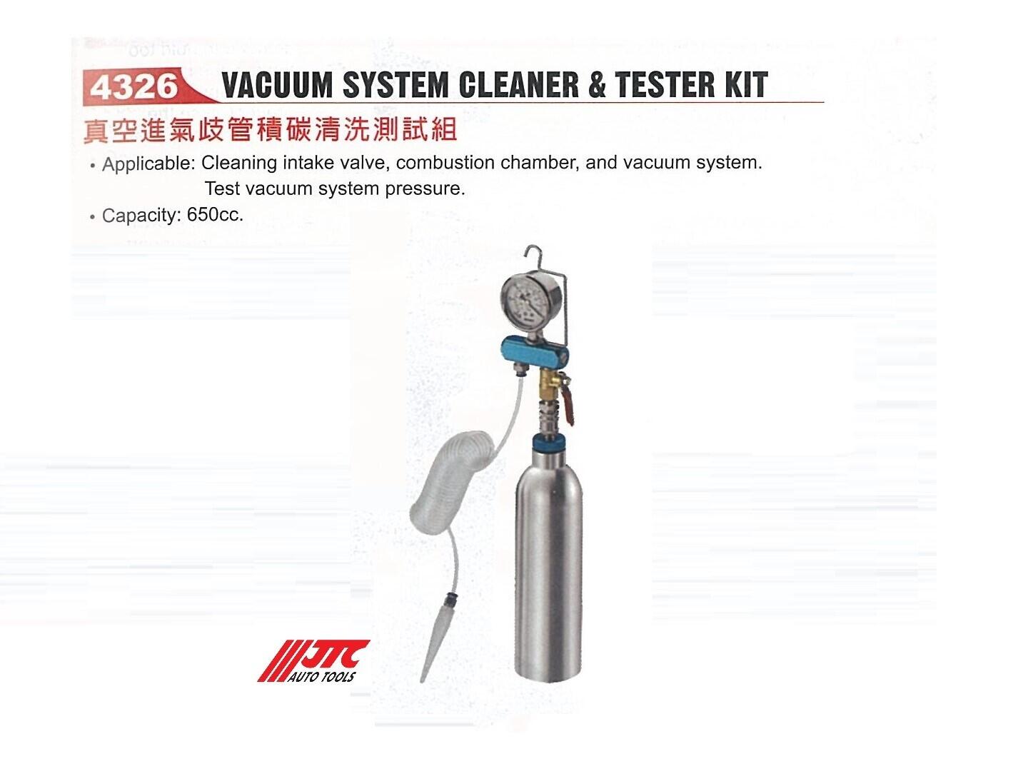Fuel Injection Cleaner &amp; Tester Kit JTC-4325