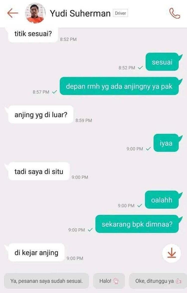 Chat Kocak Salah Paham Bahasa Inggris, Aduh Kacau!
