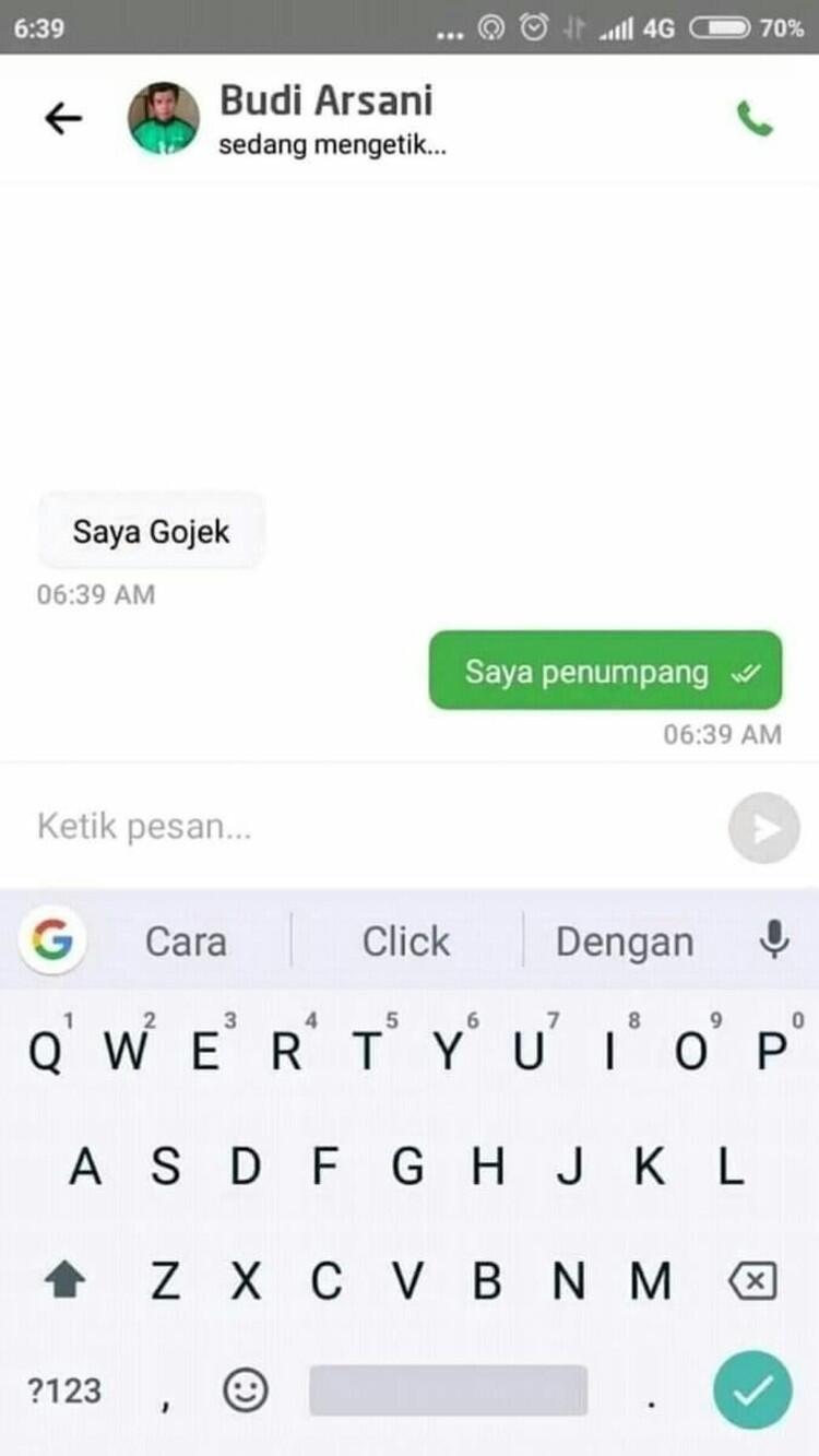 Chat Kocak Salah Paham Bahasa Inggris, Aduh Kacau!