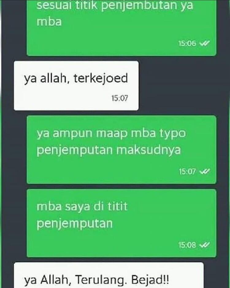 Chat Kocak Salah Paham Bahasa Inggris, Aduh Kacau!