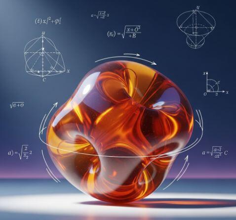 Gomboc bentuk benda unik yang dihasilkan dari perhitungan matematika,