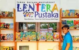 Taman Bacaan Eksis Karena Punya Bekas Luka