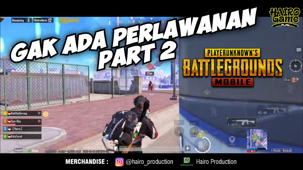 &#91;Video&#93; Gak Ada Perlawanan Part 2 - PUBG MOBILE Gameplay