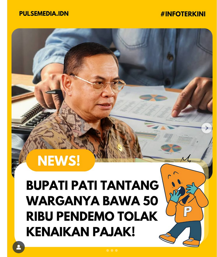 Temui Massa Demo, Bupati Pati Sudewo Dilempari Sandal