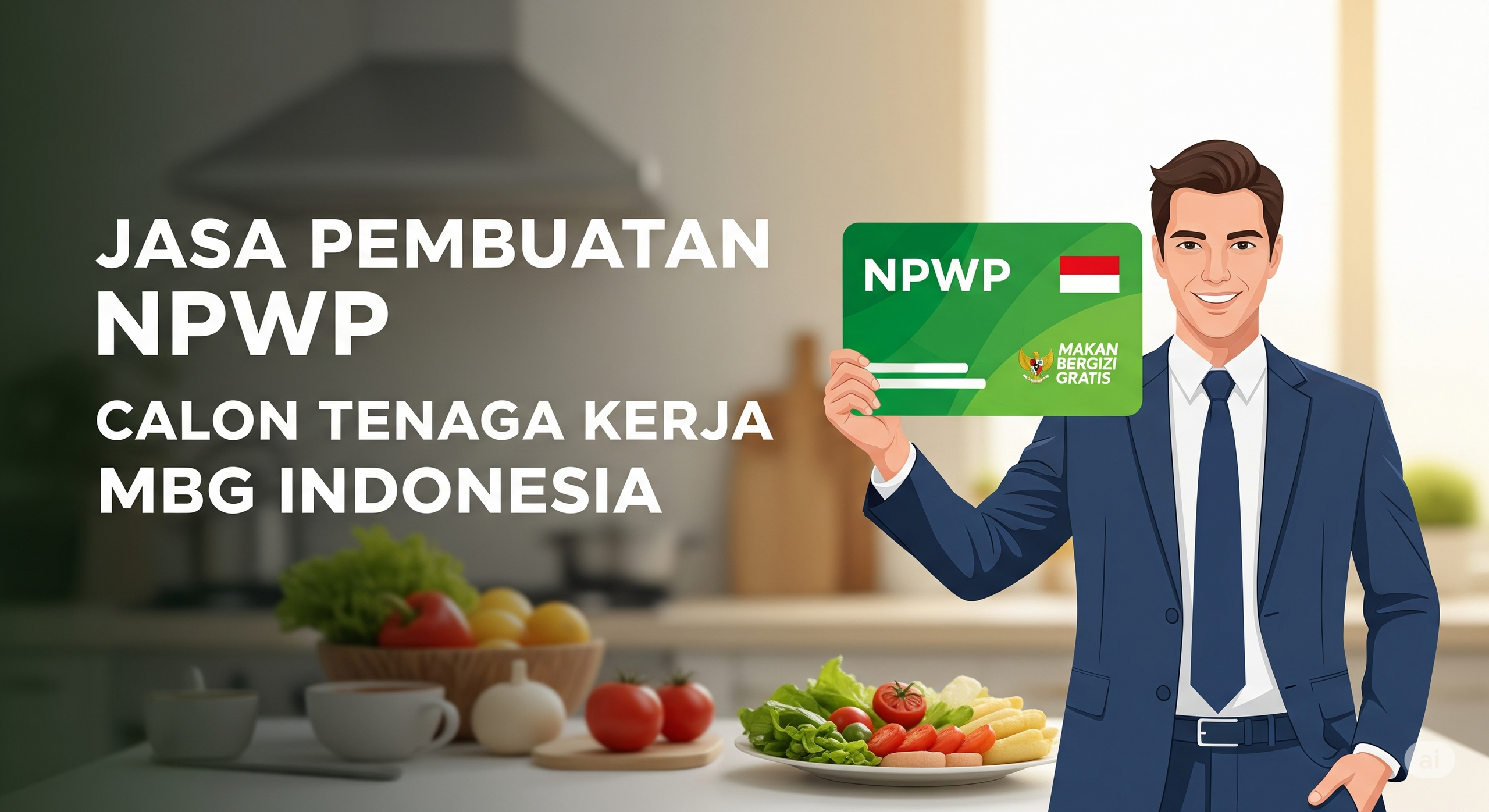 Jasa Pembuatan NPWP Calon Tenaga Kerja MBG Indonesia