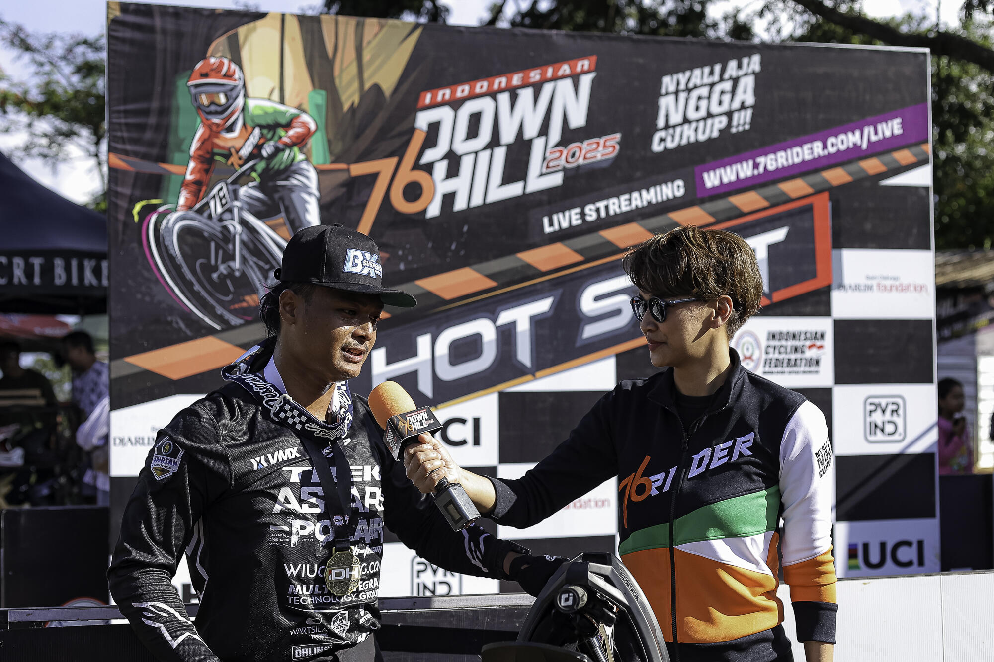 Bukit Klangon Yogya Jadi Arena Adu Sengit Rider Downhill & Cross-country