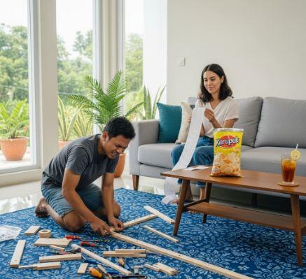 Orang cerdas berfikir praktis,kalau bisa beli ngapain harus bikin,