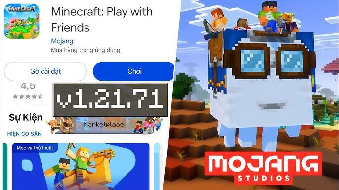 Minecraft 1.21.71 Apk (Mojang) Versión Más Reciente Gratis para Android 2025