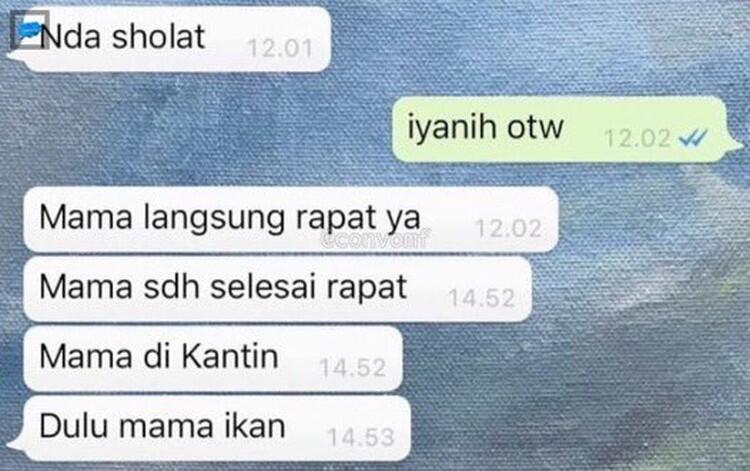 "Kumpulan Chat Random Paling Absurd, baca Sekali Langsung Ketawa"