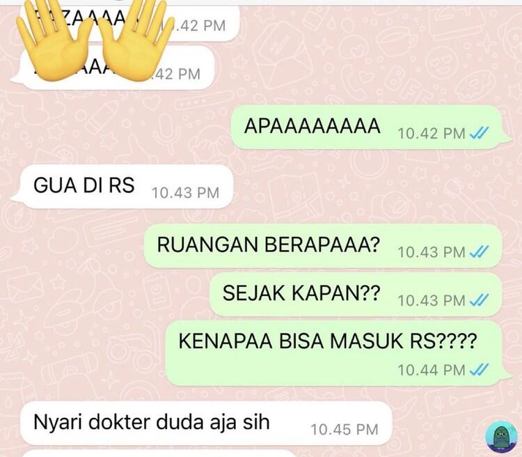 "Kumpulan Chat Random Paling Absurd, baca Sekali Langsung Ketawa"