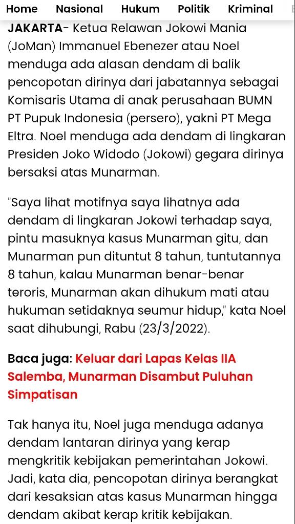 KPK: Wamenaker Immanuel Ebenezer Terima Aliran Dana Korupsi Rp 3 M