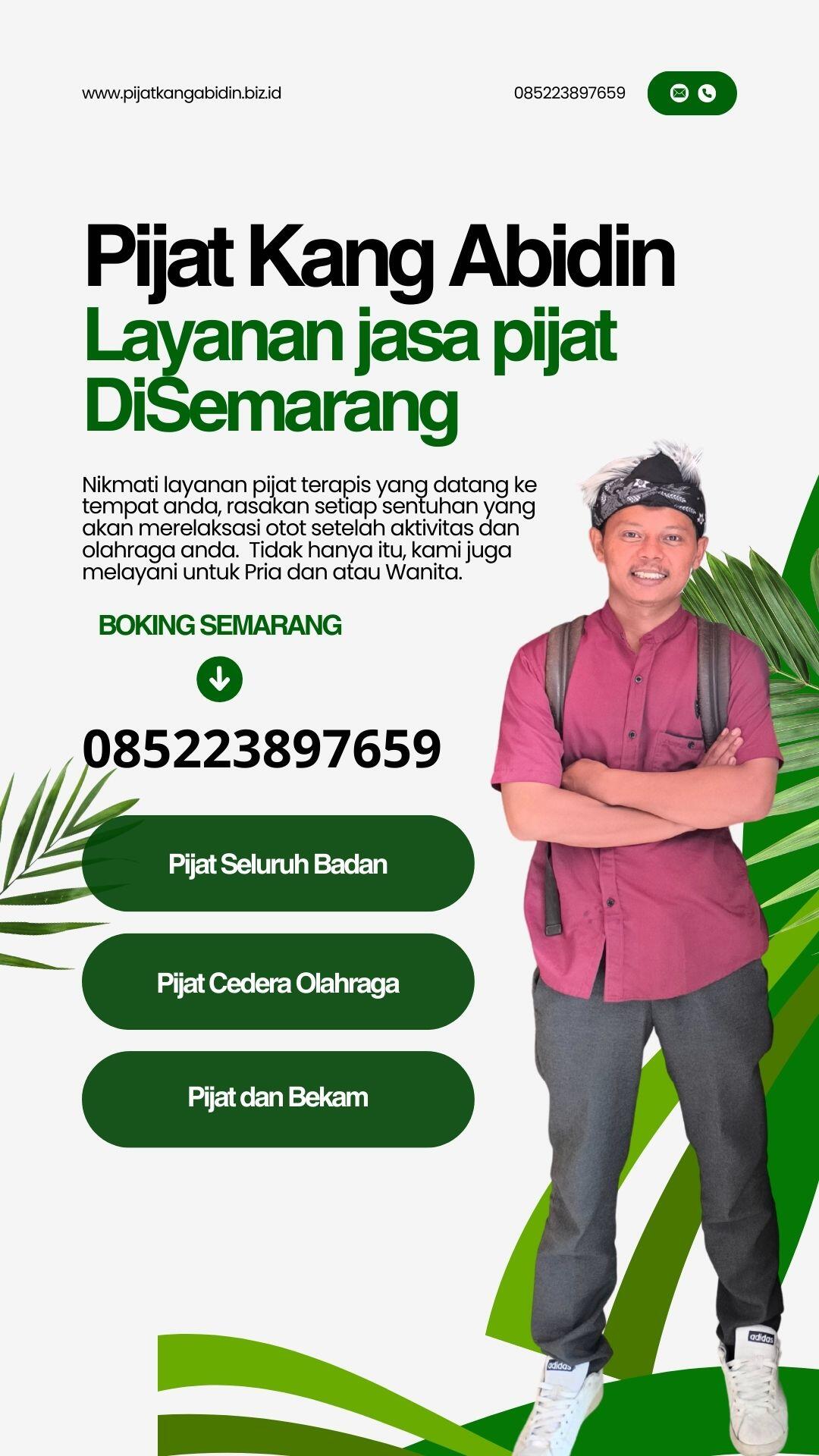 Pijat Semarang Untuk Pria dan Wanita Panggilan