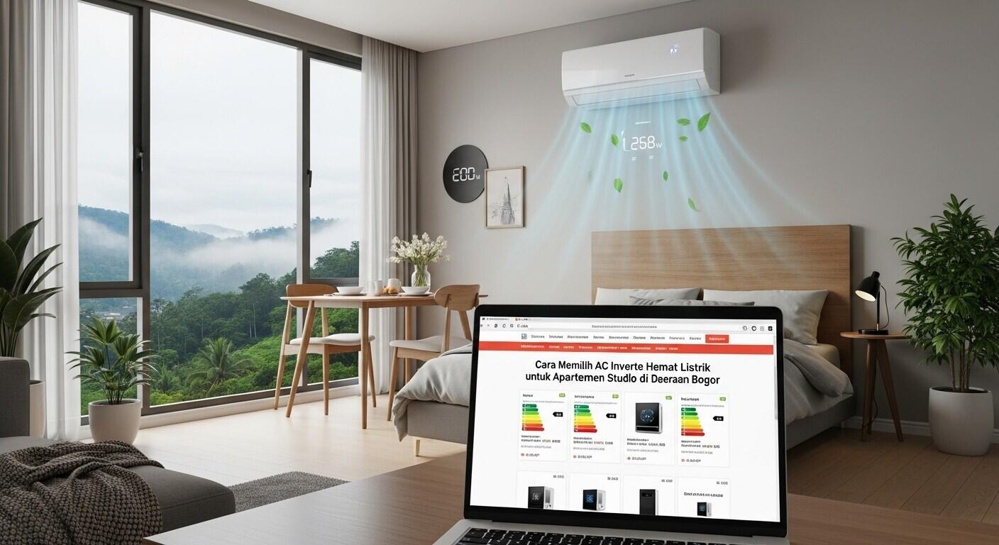 Tips Memilih AC Inverter Hemat Listrik untuk Apartemen Studio