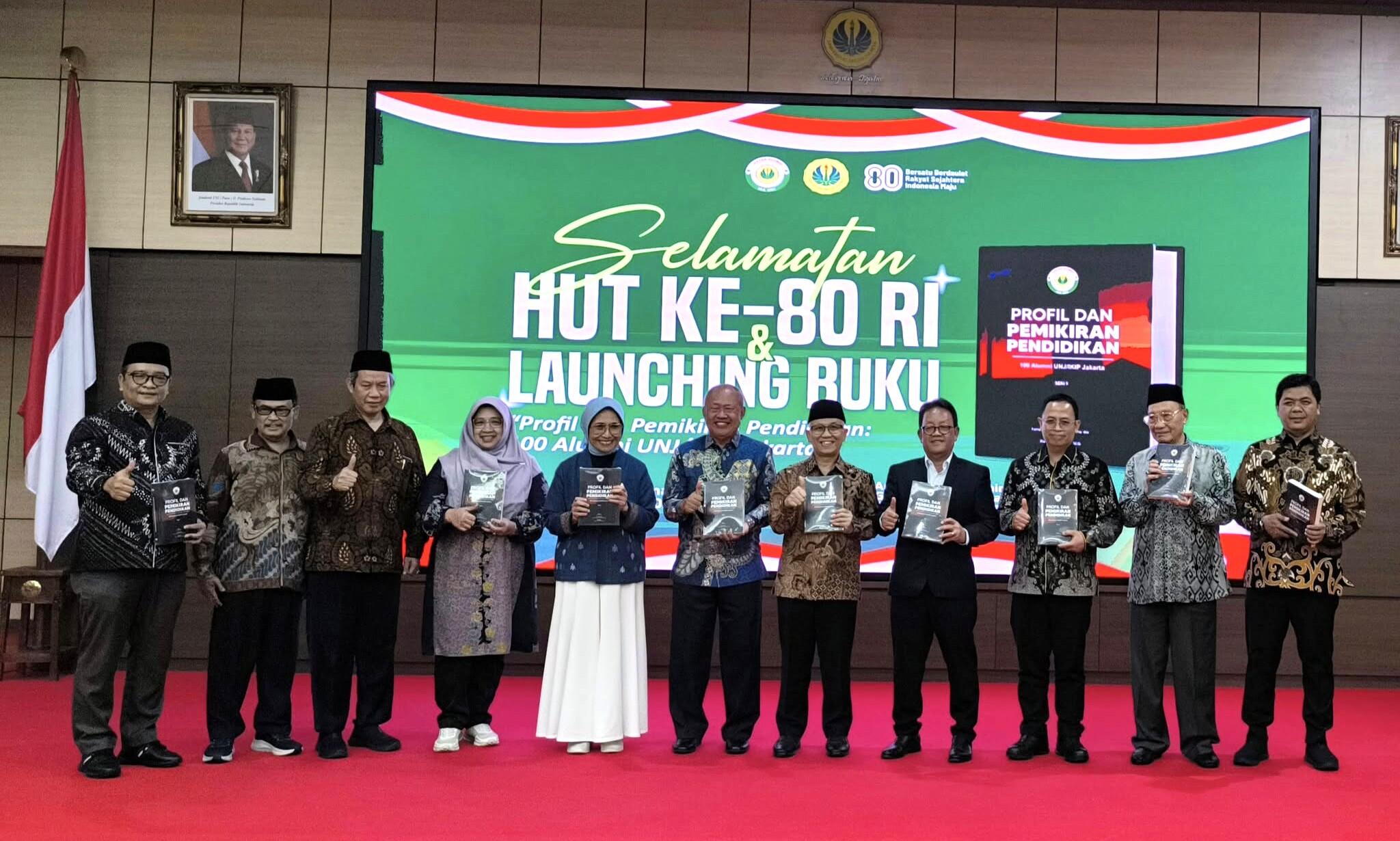 IKA UNJ Luncurkan Buku Pemikiran tentang Pendidikan 100 Alumninya