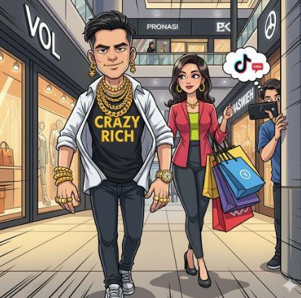 Mau jadi crazyrich dadakan gampang ini caranya,