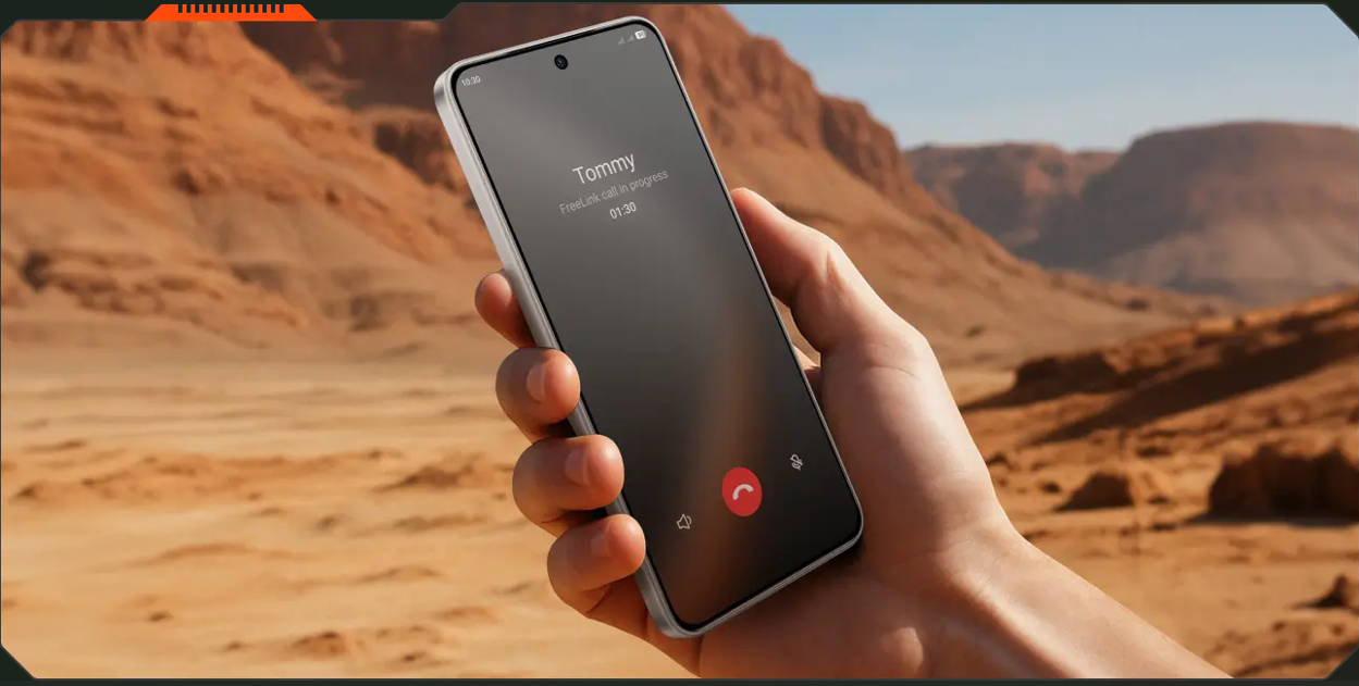 FreeLink: Fitur Komunikasi Tanpa Internet Milik tecno