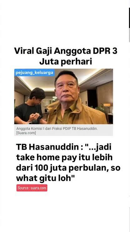 Soal Tunjangan Rumah DPR, Deddy Sitorus PDIP Ogah Dibandingkan dengan Rakyat Jelata