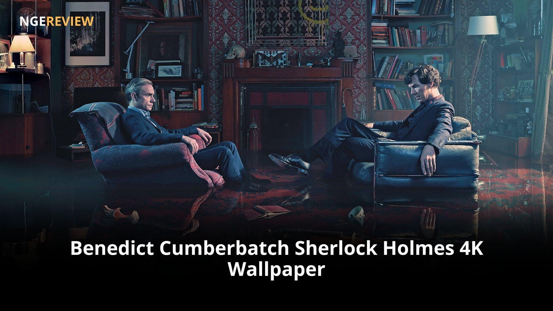 Benedict Cumberbatch Sherlock Holmes 4K Wallpaper