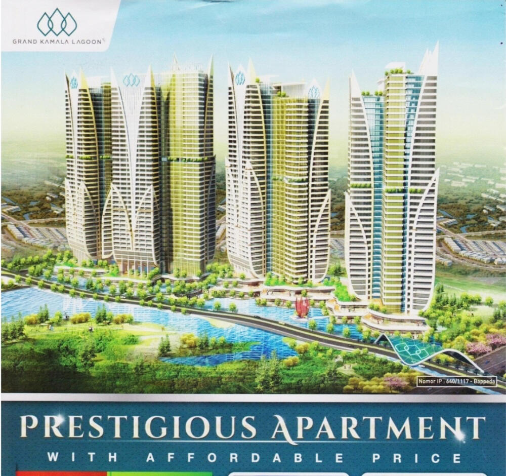Jual Apartemen Grand Kamala Lagoon Bekasi Dekat Mall Lagoon Avenue, Metropolitan Mall