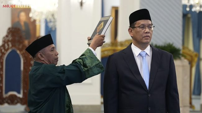 Prabowo Lantik 4 Menteri &amp; 1 Wamen, Purbaya Jadi Menteri Keuangan