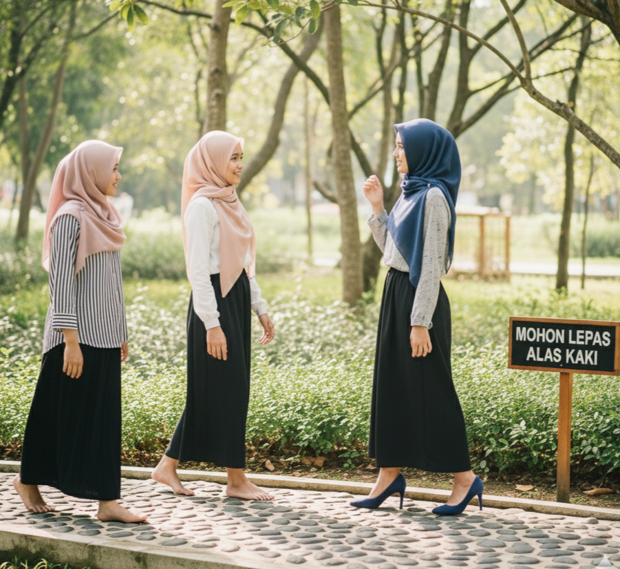5 Manfaat Berjalan - Jalan di Taman