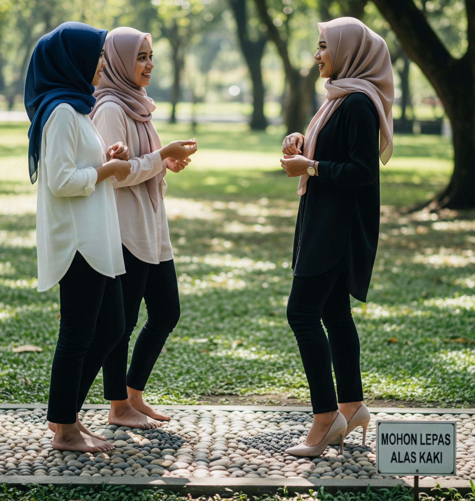 5 Manfaat Berjalan - Jalan di Taman