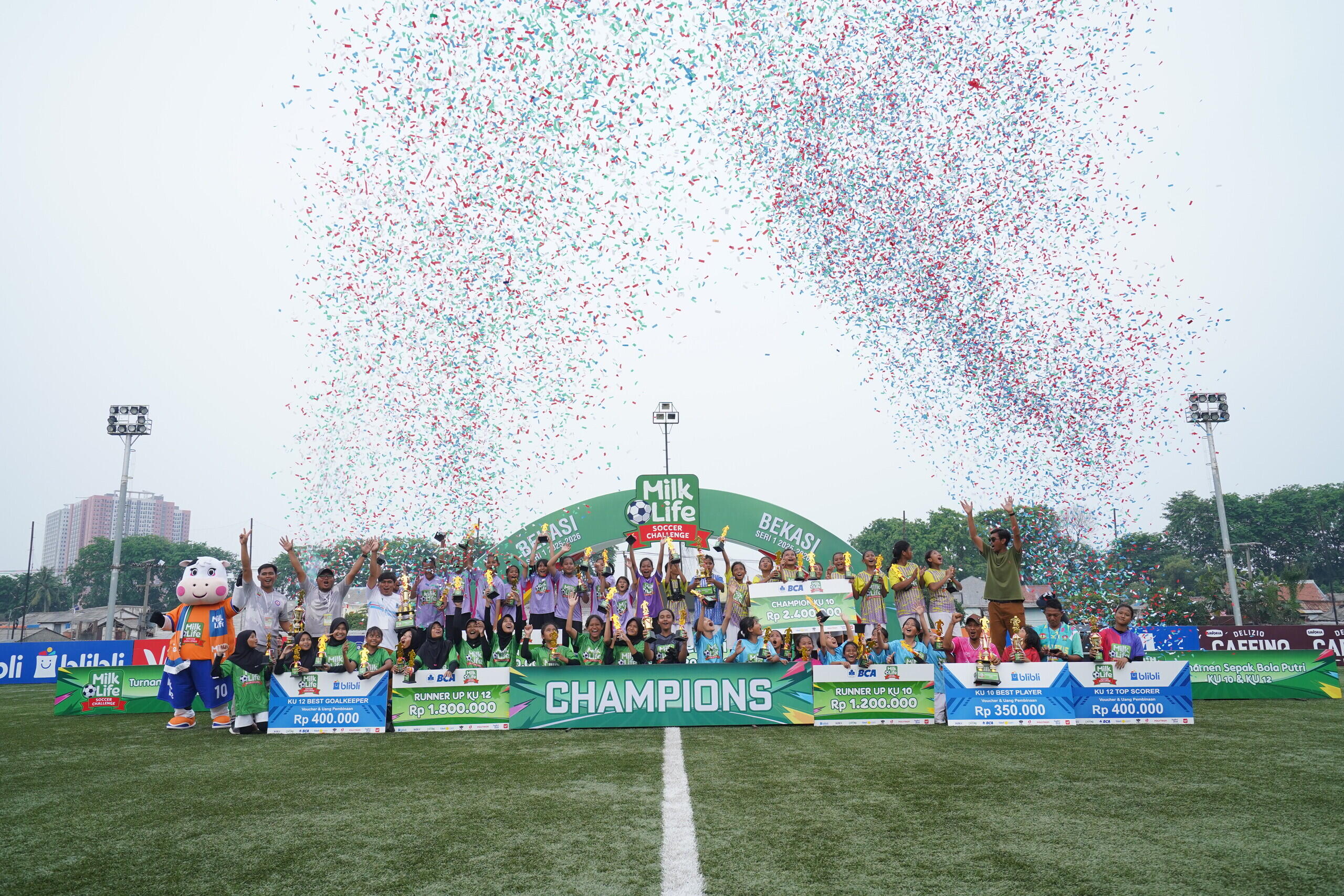 MilkLife Soccer Challenge Baru Pertama Kali Digelar di Bekasi